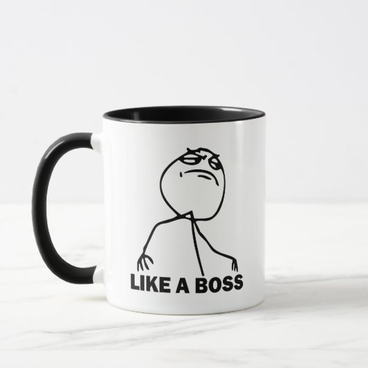 Comme une tasse de café de Meme de patron (Gauche)