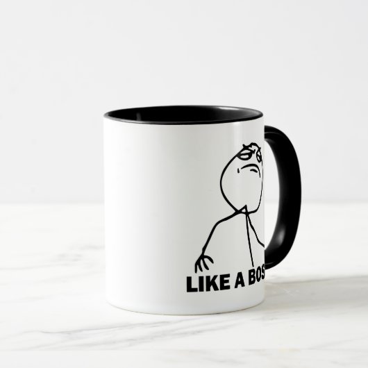 Comme une tasse de café de Meme de patron (Devant droit)