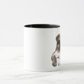 Comme une tasse de carlin de patron (Centre)