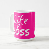 Comme une tasse de patron - rose (Devant gauche)