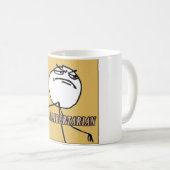 Comme une tasse officielle libertaire (Devant droit)