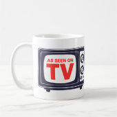 Comme vu sur la tasse de TV (Gauche)