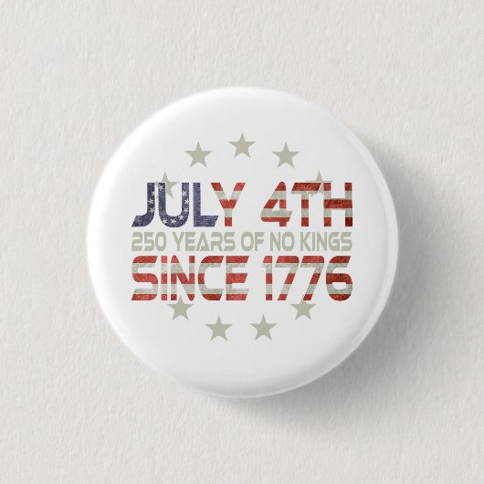Commemorate Our Nations 250th July 4th Button (Voorkant)