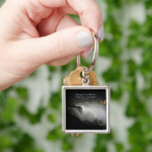 Commémoratif illuminez le porte-clés d'automnes (main)