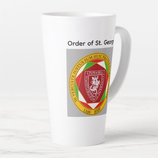Commemorative 700th Anniversary Latte Mug (Angle droit)