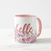 Commemorative floral mug (Devant droit)