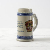 Commemorative Name Date Keepsake Stein Mug (Devant droit)