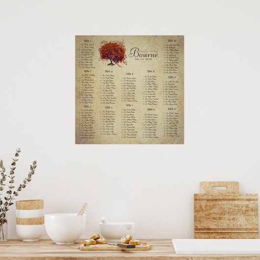 Commence à 13,20 $ Tableau de siège 12 Tableaux (Cuisine)