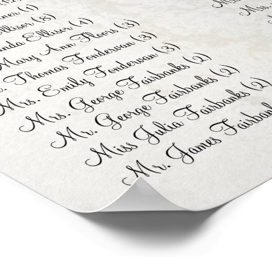 Commence à 13,20 $ Tableau de siège 12 Tableaux (Coin)