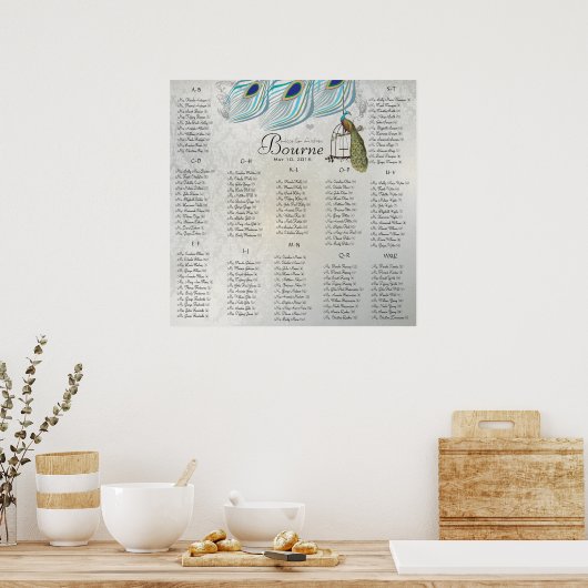 Commence à 13,20 $ Tableau de siège 12 Tableaux (Cuisine)