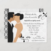 Commencé par un invitation ethnique de Fête de la (Devant / Derrière)