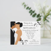 Commencé par une invitation nuptiale ethnique (Debout devant)