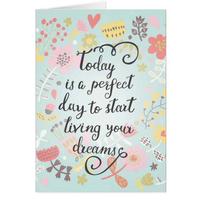 Commencez à vivre vos rêves (Devant)