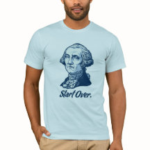 Commencez au-dessus du T-shirt de George