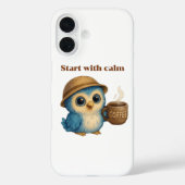 Commencez avec Calm - Mindfulness iPhone 16 Coque (Verso)