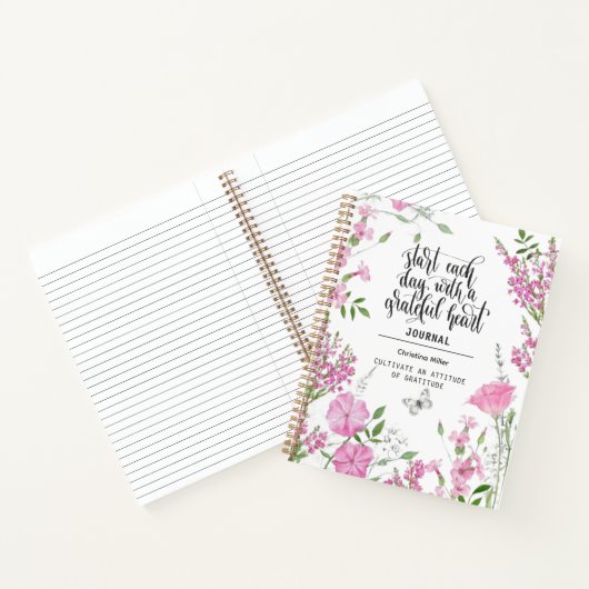 Commencez Chaque Jour Avec Un Journal Coeur Gratui (Intérieur)