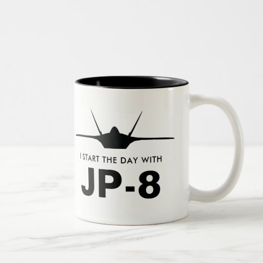 Commencez la journée avec JP-8 Raptor F-22 Mug (Droit)