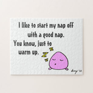 'Commencez Ma Sieste Avec Une Bonne Nap' Puzzle