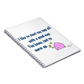 'Commencez Ma Sieste Avec Une Bonne Sieste' Carnet (Côté Droit)