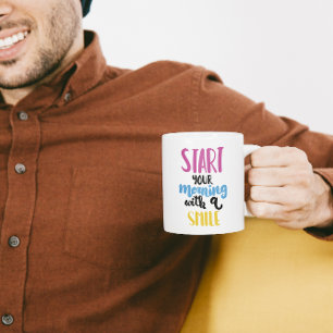 Commencez Votre Matinée avec un Sourire – Mug Éner