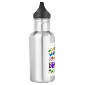 Commençons par la bouteille d'eau Bismillah (Gauche)