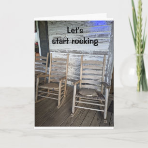 COMMENÇONS "ROCKING" "60e ANNIVERSAIRE" CARTE DE S