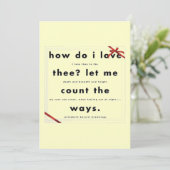 Comment Aime-Je La Carte D'Anniversaire Du Mariage (Debout devant)