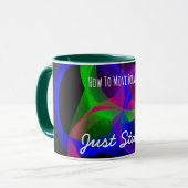 Comment aller de l'avant Mug de café (Devant gauche)