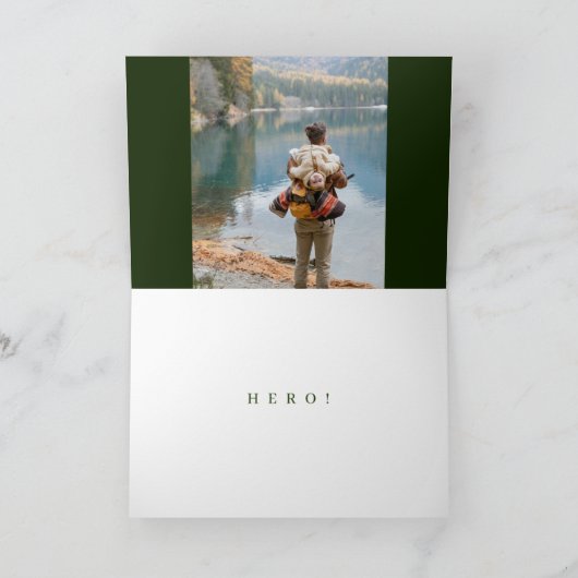 Comment appelle-t-on un "Step Dad" ? Carte fête de (Intérieur)