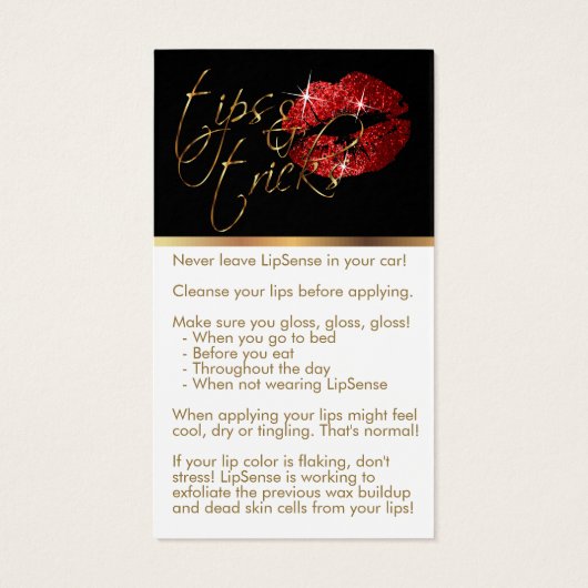 Comment appliquer & conseils - Parties scintillant (Dos)