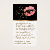 Comment appliquer & conseils - Parties scintillant (Devant)