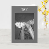 COMMENT AVEZ-VOUS FAIT "16" SI TÔT DE CARTE D'ANNI (Fleur jaune)