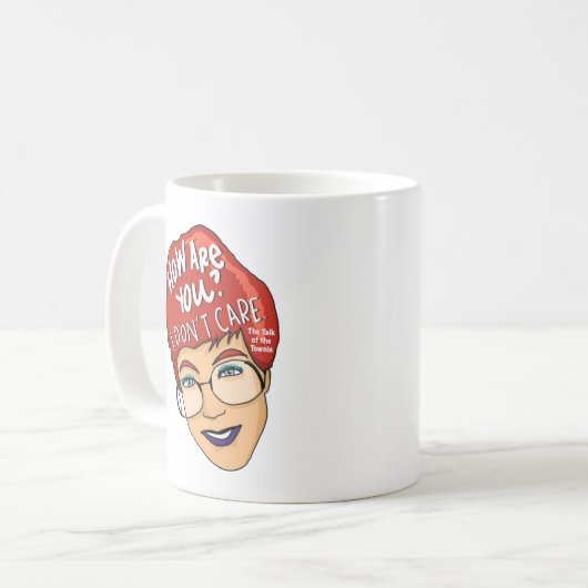 Comment Ça Va ? Je m'en fiche de Mug (Devant gauche)