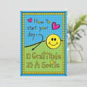 Comment démarrer votre carte Day_Flat 5"x7" (Debout devant)