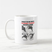 Comment échapper aux menottes Mug drôle (Gauche)