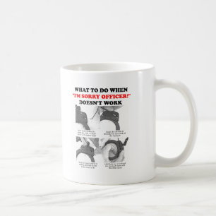 Comment échapper aux menottes Mug drôle