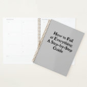 Comment échouer à tout : un guide pas à pas (Devant avec enveloppe)