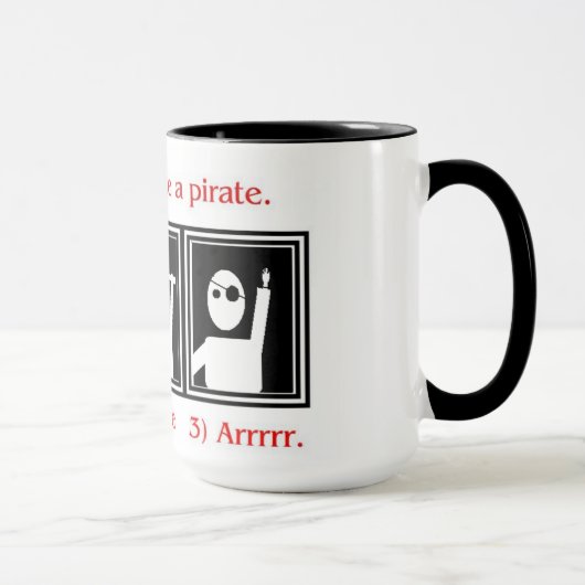 Comment être une tasse de pirate (Droite)