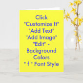 Comment faire des cartes à partir de photos. Instr (Fleur jaune)