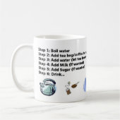 Comment faire la tasse de café ou de thé - cadeau (Gauche)