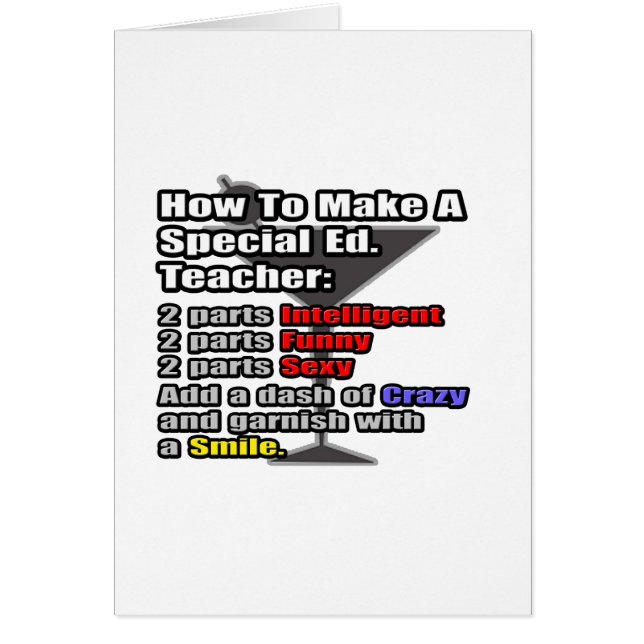 Comment faire un Ed spécial. Professeur (Devant)