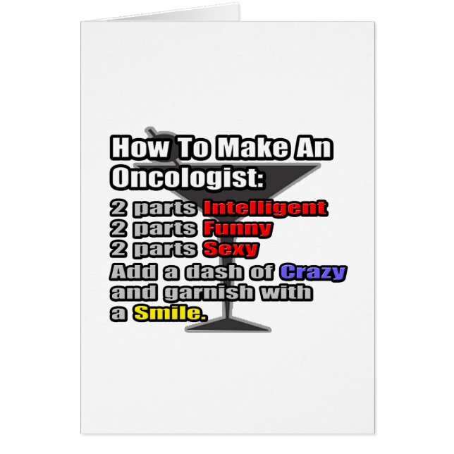 Comment faire un oncologue (Devant)