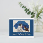 comment faites-vous ma carte postale d'ami ? (Debout devant)