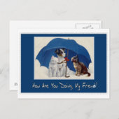 comment faites-vous ma carte postale d'ami ? (Devant / Derrière)