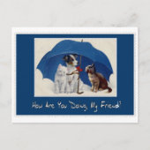 comment faites-vous ma carte postale d'ami ? (Devant)