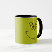 Comment Grinch Stoke Christmas Face Mug (Devant droit)