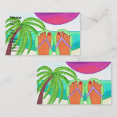 Comment j'ai dépensé mon carte de visite Templ de (Devant / Derrière)