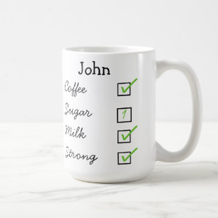 Comment j'aime ma tasse personnalisée par café