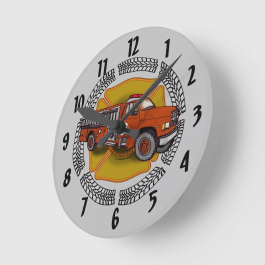 Comment je marche horloge pompier (Angle)