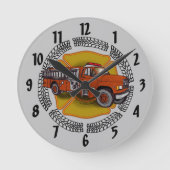 Comment je marche horloge pompier (Recto)